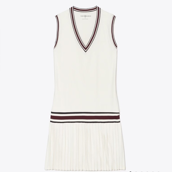 Tory Sport PERFORMANCE V-NECK TENNIS DRESS Size XS - Picture 3 of 10